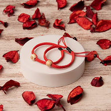 Carica l&#39;immagine nel visualizzatore di Gallery, ELCORDONROJO Bracciali Coppia Filo Rosso del Destino, Idee Regalo Donna e Uomo, Fidanzato, Anniversario per Lui, Compleanno, San Valentino, Natale. (Filo Rosso del Destino)