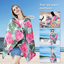 Carica l&#39;immagine nel visualizzatore di Gallery, VBIGER Telo Mare Asciugamani Abbigliamento da Anguria