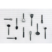 Carica l&#39;immagine nel visualizzatore di Gallery, Brabantia Nylon Frusta Anti-Aderente, Nero (Black Line), 0 cm - Ilgrandebazar
