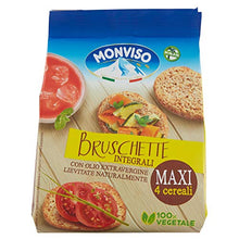 Carica l&#39;immagine nel visualizzatore di Gallery, Monviso Bruschette Maxi Integrali ai Cereali - 175 g