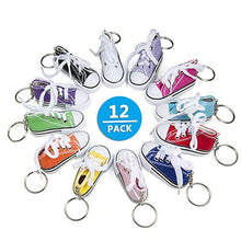 Carica l&#39;immagine nel visualizzatore di Gallery, Comius Portachiavi Scarpa Sneaker in Canvas Mini, Generic di Tela...