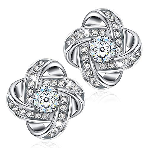 Alex Perry Regali per San Valentino, Orecchini Donna B-placcato Oro Bianco - Ilgrandebazar