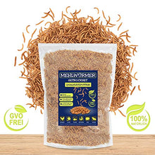 Carica l'immagine nel visualizzatore di Gallery, EWL Naturprodukte - Vermi di farina essiccati, 2 kg, lo snack ideale per...