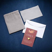 Carica l&#39;immagine nel visualizzatore di Gallery, Cheerslife Collana con Cuore Iniziale Collane Pendente a Initial-rg-r - Ilgrandebazar