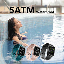 Carica l&#39;immagine nel visualizzatore di Gallery, Hafury Smartwatch Tracker Fitness Orologio 1.3 Pollici Display Rosa