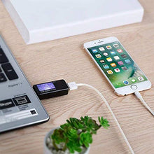 Carica l&#39;immagine nel visualizzatore di Gallery, AMANKA Digitale USB QC3.0 Tester Multimetro 3V-30V 0-5.1A Display Tester...