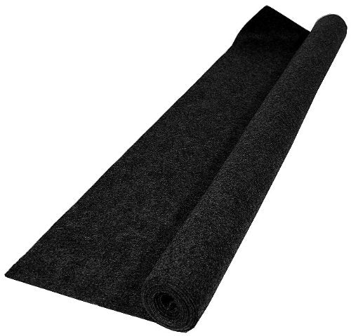 Veka - Moquette acustica per auto, 150 x 75 cm, colore: Nero