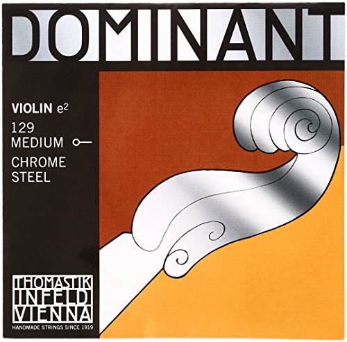 Thomastik Corda per 4/4 violino Dominant - corda Mi acciaio cromato vuoto,... - Ilgrandebazar