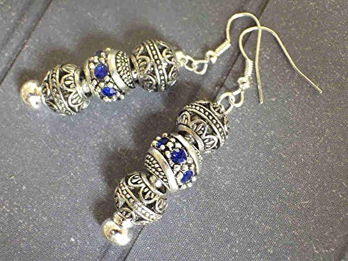 Orecchini Charms modello Thurcolas Manhattan con perline in metallo e...