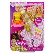 Carica l'immagine nel visualizzatore di Gallery, Barbie- Ricci Perfetti, Bambola Bionda con Capelli Lunghi da Pettinare con...