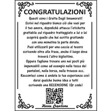 Carica l&#39;immagine nel visualizzatore di Gallery, Gratta E Vinci Personalizzato Degli Innamorati Horus Creations Ti Amo Perché - Ilgrandebazar