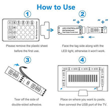 Carica l&#39;immagine nel visualizzatore di Gallery, IREGRO 200cm TV LED Posteriore di Illuminazione Kit, Multi Color Luce... - Ilgrandebazar