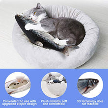 Carica l&#39;immagine nel visualizzatore di Gallery, LIUMY Catnip Giocattoli per Gatti, Elettrici Pesci,gioco...