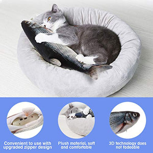 LIUMY Catnip Giocattoli per Gatti, Elettrici Pesci,gioco...