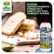 Carica l&#39;immagine nel visualizzatore di Gallery, Albagarden - Antax Esca Anti Formiche Veleno Insetticida Micro Granulare Casa Giardino Prato Verde Scarafaggi Grillotalpa Insetti Pulci Zecche Pesciolini D&#39;Argento Solubile Spray Antiformiche x 1 Kg