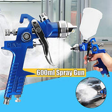Carica l&#39;immagine nel visualizzatore di Gallery, Pistola Per Verniciare A Spruzzo 1.4mm Ugello 600cc HVLP Aerografo pistola...