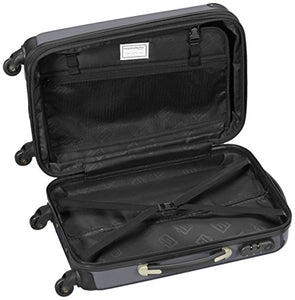 HAUPTSTADTKOFFER - Bagaglio a mano Rigida Alex, Taglia 55 cm, 42 55 Nero
