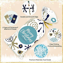 Carica l&#39;immagine nel visualizzatore di Gallery, Sacchetti Biscotti Natale 120pcs, Buste Alimentari per Biscotti Natalizi, Plastica Sacchetto Regalo Sacchettini Natalizio con Cravatte, Bustine Alimenti Cellophane Piccole per Regali Caramelle Dolci