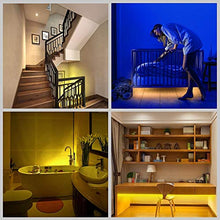 Carica l&#39;immagine nel visualizzatore di Gallery, 1.5M 45LED Luce LED da guardaroba con sensore di movimento, OriFiil 150cm - Ilgrandebazar
