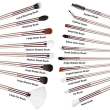 Carica l&#39;immagine nel visualizzatore di Gallery, Pennelli Make Up BESTOPE 18 pezzi Set di Professionali per Trucco...