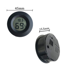 Carica l&#39;immagine nel visualizzatore di Gallery, gotyou Mini 4.5CM Nero termometro igrometro Digitale, Interno ed Esterno... - Ilgrandebazar