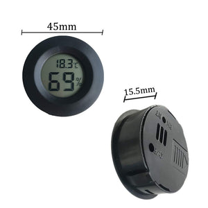 gotyou Mini 4.5CM Nero termometro igrometro Digitale, Interno ed Esterno... - Ilgrandebazar