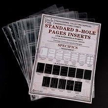 Carica l&#39;immagine nel visualizzatore di Gallery, Stamp Pocket Pages - 30 Pocket/Page 30 Pocket(35mm X 35mm Each Pocket)