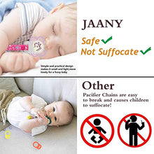Carica l&#39;immagine nel visualizzatore di Gallery, Clip per ciuccio e Silicone Pulsante Anello, Annhao Catenella Ciuccio Clip... - Ilgrandebazar