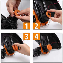 Carica l&#39;immagine nel visualizzatore di Gallery, 10pcs Rocchetti Filo Decespugliatore in Nylon 3m/1.65mm WORXWG163 WG180...