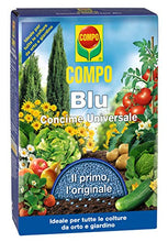 Carica l&#39;immagine nel visualizzatore di Gallery, Compo Blu, Concime Granulare Universale, Fertilizzante Per Tutte Le Colture Da Orto E Giardino, 1 Kg, 18 x 2.5 x 20 Cm
