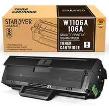 Carica l'immagine nel visualizzatore di Gallery, STAROVER Compatibile per Cartucce Toner HP 106A W1106A Sostituzione BK