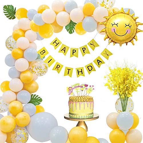 MMTX Decorazioni per Feste di Compleanno Orchidee, Palloncini con...