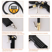 Carica l&#39;immagine nel visualizzatore di Gallery, GOLDGE Manometro Digitale 255 PSI, Alta Precisione Pressione Gomme... - Ilgrandebazar