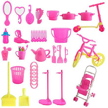 Carica l&#39;immagine nel visualizzatore di Gallery, ASANMU 130 Pezzi Vestiti e Accessori per Bambole Dolls, Abito 130 - Ilgrandebazar