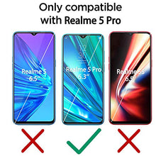 Carica l&#39;immagine nel visualizzatore di Gallery, QHOHQ Vetro Temperato per Realme 5 PRO, [3 Pezzi] [Garanzia a Vita] 3 Pezzi
