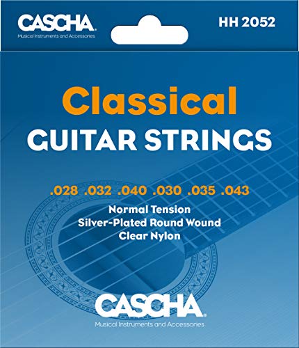 CASCHA Premium corde per chitarra classica - di alta qualità in acciaio al... - Ilgrandebazar