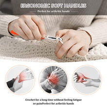 Carica l'immagine nel visualizzatore di Gallery, Luxebell Aghi di Crochet Ferri da Maglia Uncinetto Set Alluminio 14pcs