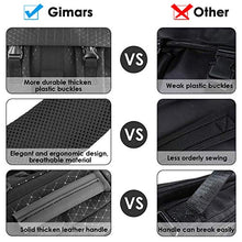 Carica l'immagine nel visualizzatore di Gallery, Gimars New Zaino Convertibile 3 in 1 Messenger Bag da Computer Nero Fantasia