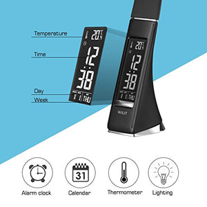 WILIT U2 5W Lampada da tavolo LED, scrivania con schermo Nero - Ilgrandebazar