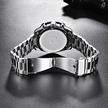 Carica l'immagine nel visualizzatore di Gallery, BENYAR moda uomo al quarzo cronografo impermeabile orologi business Blu-a - Ilgrandebazar