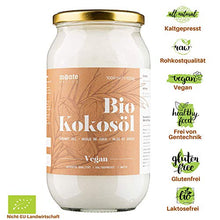 Carica l&#39;immagine nel visualizzatore di Gallery, MonteNativo Olio di Cocco Biologico Extra Vergine 1000 ml (Confezione da 1)