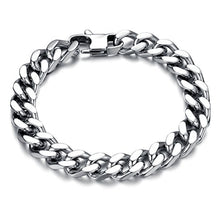 Carica l&#39;immagine nel visualizzatore di Gallery, Jaetech House Bracciali Uomo Acciaio Inox Braccialetto Collegamento 14mm - Ilgrandebazar