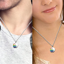 Carica l&#39;immagine nel visualizzatore di Gallery, OIDEA Collana Tag Acciaio Inox per Gay/LGBT Modello Arcobaleno,LGBT... - Ilgrandebazar