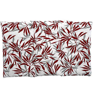 Cuscino termico noccioli ciliegia "Palme rosse" - 26 x 16 cm (M / L) - pieno... - Ilgrandebazar