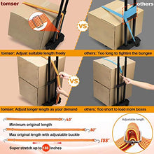 Carica l&#39;immagine nel visualizzatore di Gallery, Carrello a mano pieghevole,50Kg/110lbs portautensili solido 4 Wheels