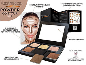 Aesthetica Cosmetics Contour and highlighting Powder Foundation... - Ilgrandebazar
