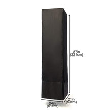 Carica l&#39;immagine nel visualizzatore di Gallery, QEES JJZ23 - Copertura impermeabile per stufa a 53*61*221 CM, 1#nero