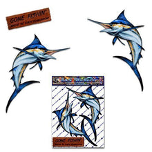 Carica l&#39;immagine nel visualizzatore di Gallery, Marlin pesce spada piccoli adesivi per auto da pesca barche- ST00013TP_SML -... - Ilgrandebazar