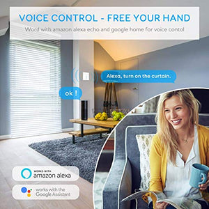 Interruttore WiFi per Tapparelle, Etersky Smart Sinistra-destra(2 Packs) - Ilgrandebazar