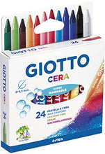 Carica l'immagine nel visualizzatore di Gallery, Giotto 282200 - Pastelli a Cera in Astuccio da 24 Colori